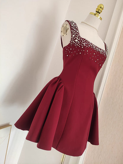Red Sequin Dress