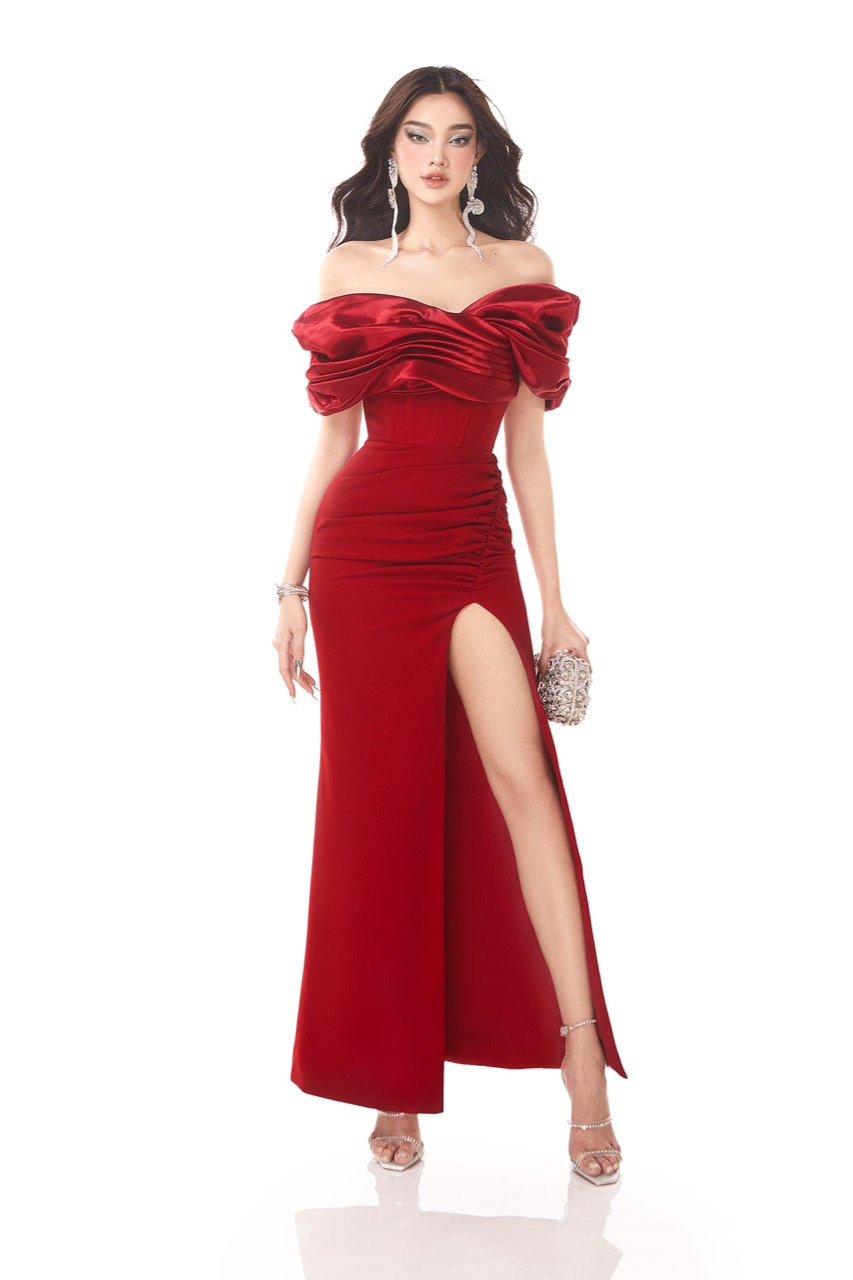 Red Luciana Dress