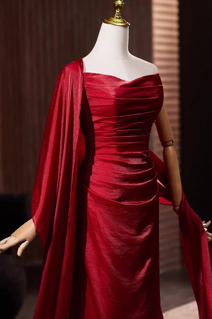 Red Tube Gown