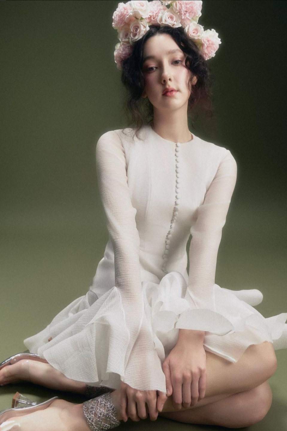Spring Collection - White Karissa Dress