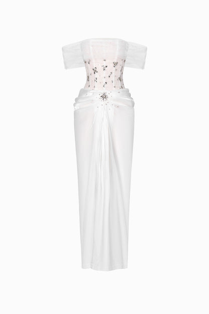 The Goddess Collection - White Gina Dress