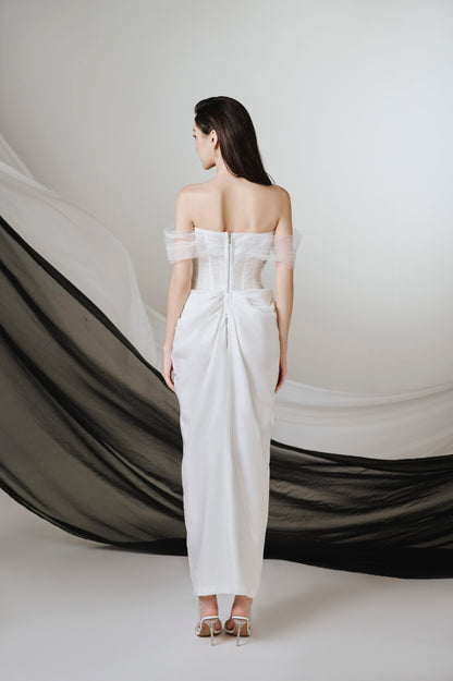 The Goddess Collection - White Gina Dress
