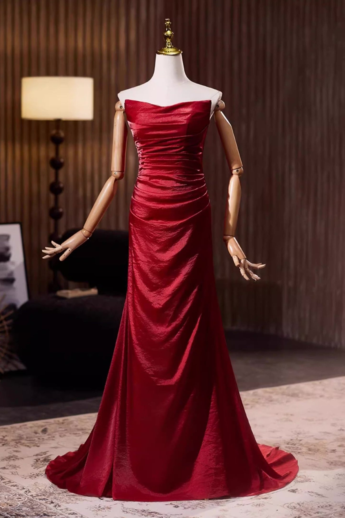 Red Tube Gown