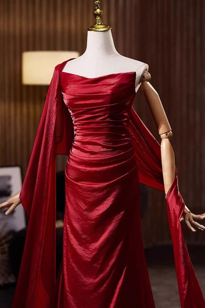 Red Tube Gown