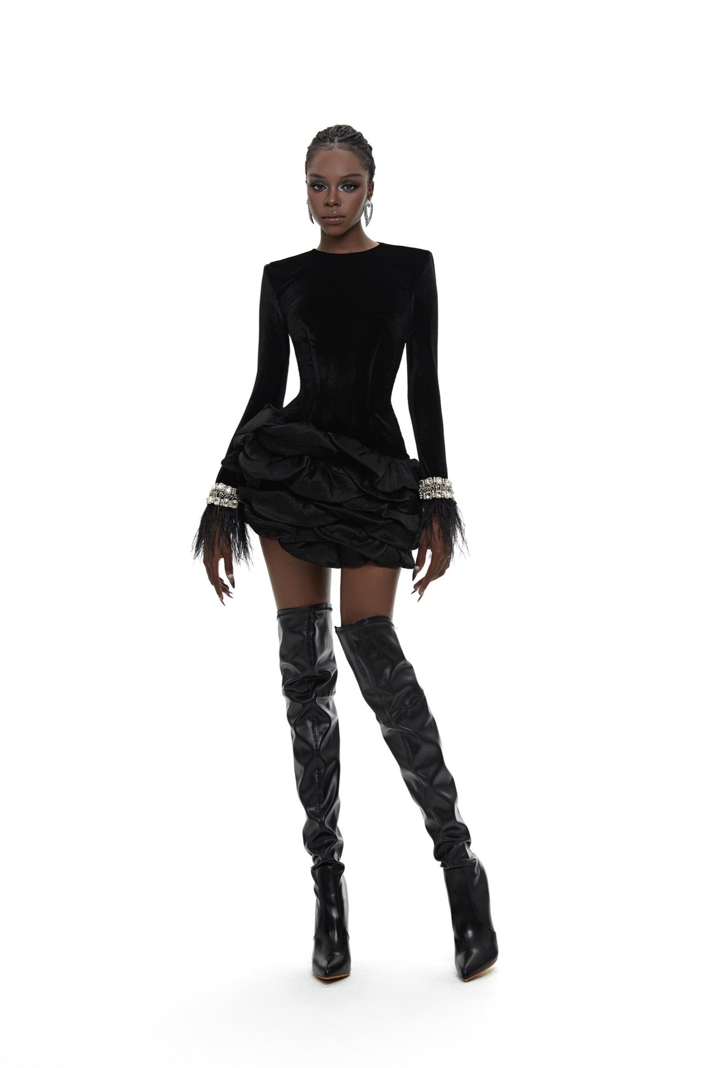 The New Fall Collection - Black Claudia Dress